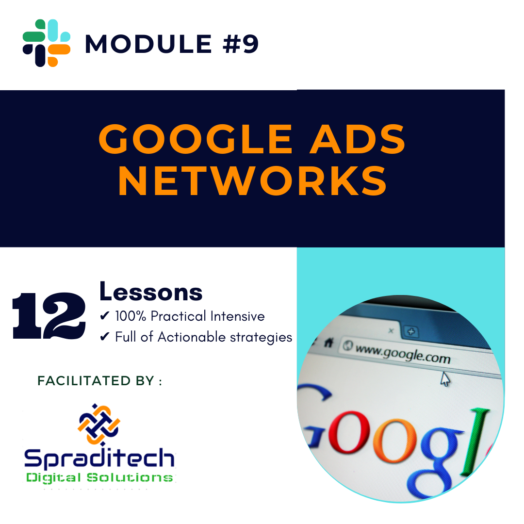 Google Ads Network in Spraditech Digital Marketing Training in Lagos
